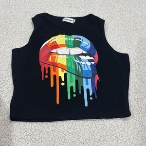 Crop Tops Summer Sleeveless Casual Basic Tank